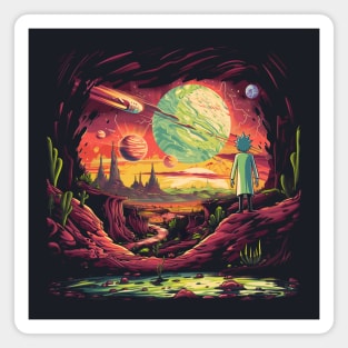 Rick and Morty Magnet